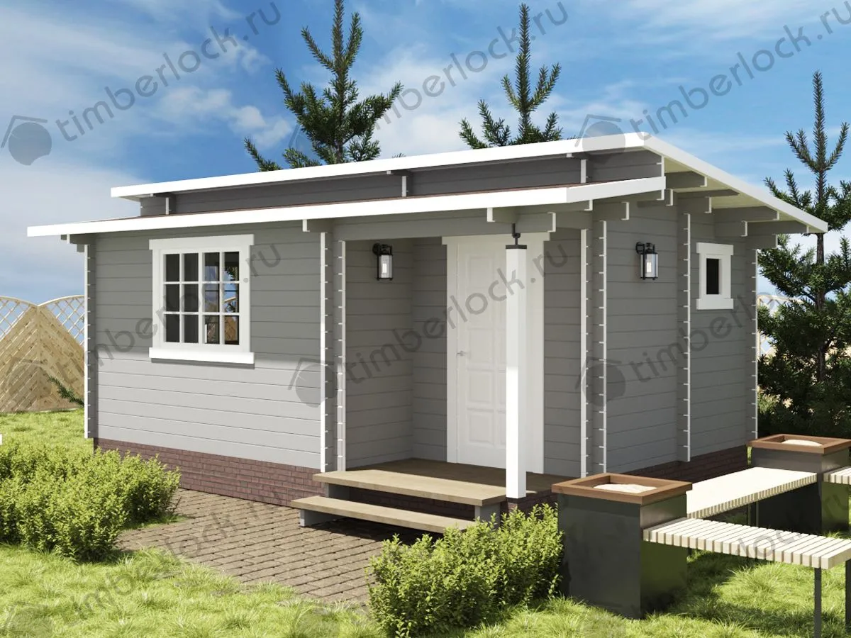 Садовый домик из минибруса С-554