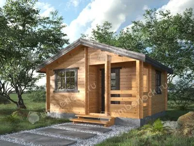 Маленький садовый домик С-54