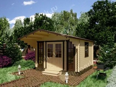 Садовый домик из минибруса С-3838-1