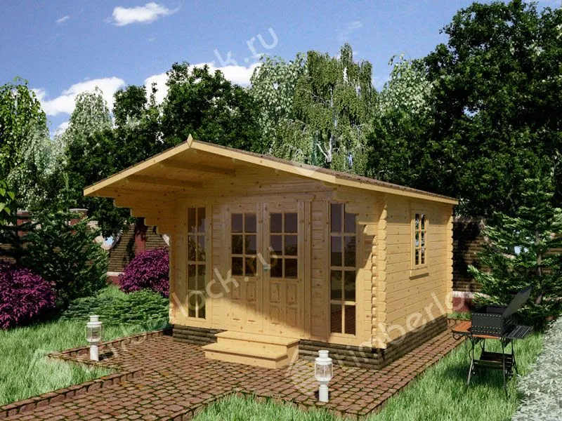 Садовый домик из минибруса С-3838-1