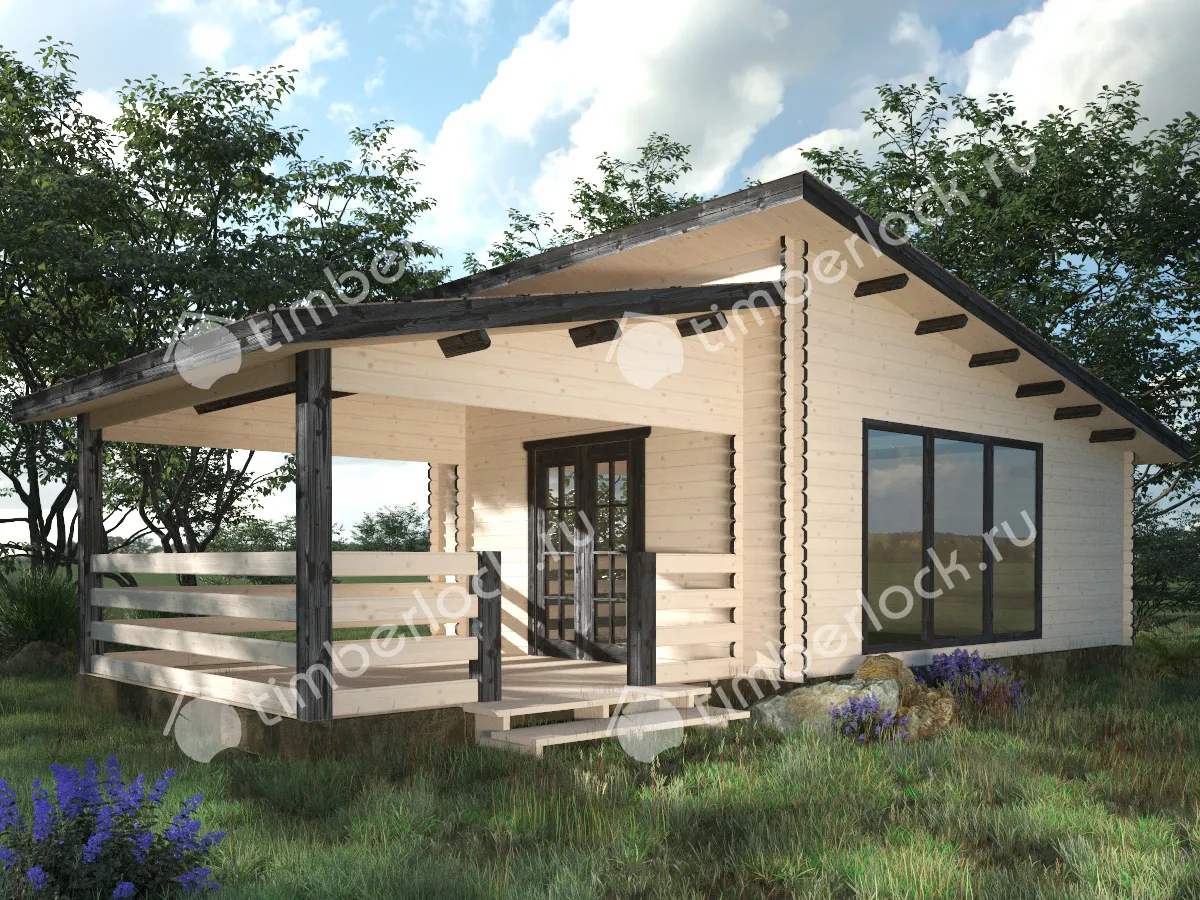Кемпинговый дом с верандой КД-6544