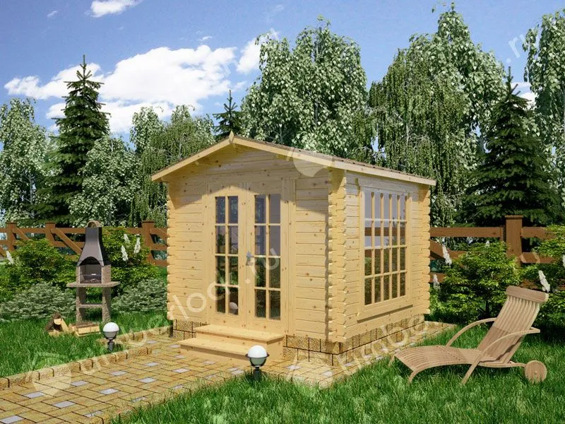 Беседка закрытая Б-33-6