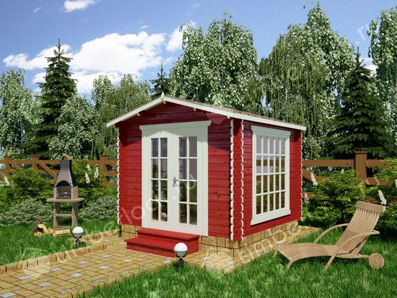 Беседка закрытая Б-33-6