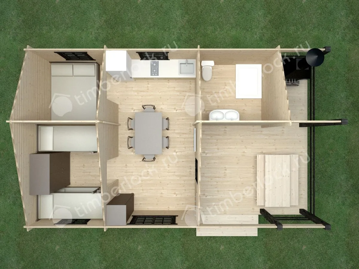 Кемпинговый домик КД-5590