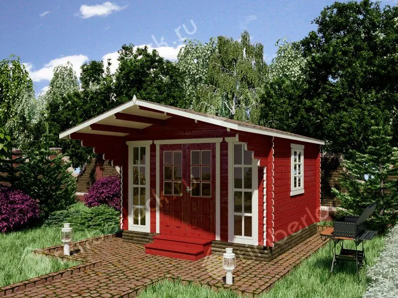 Садовый домик из минибруса С-3838-1