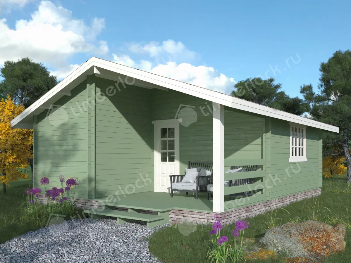 Кемпинговый домик с сауной КД-76