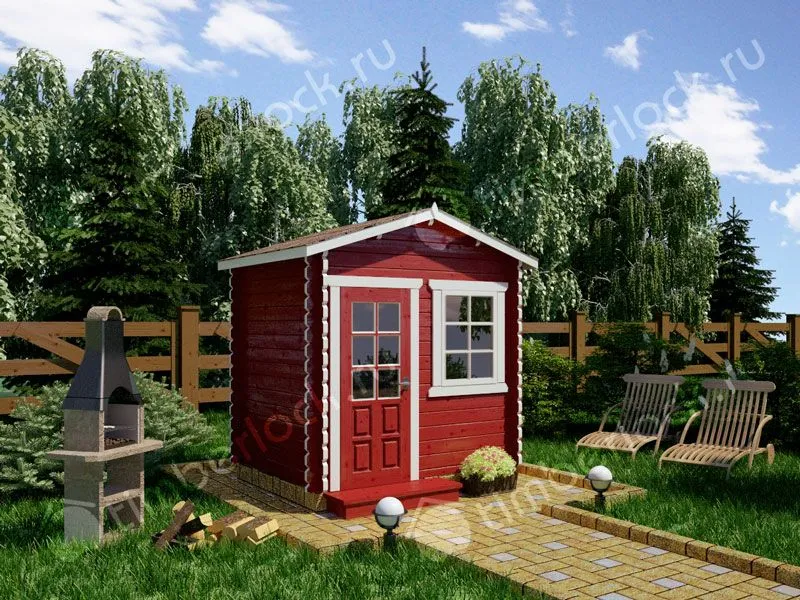 Садовый домик из минибруса С-252