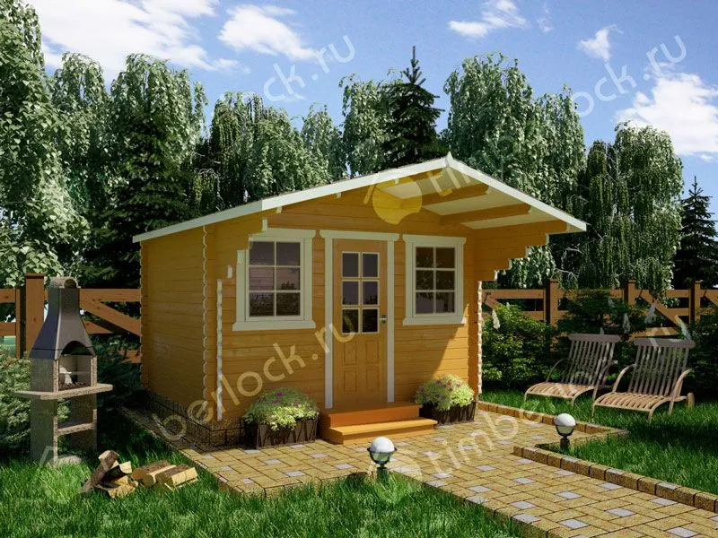 Садовый домик из минибруса С-383-1