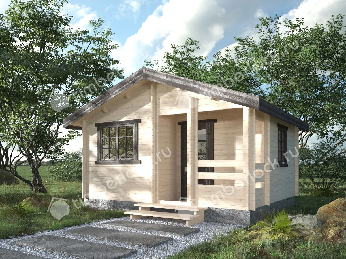 Маленький садовый домик С-54