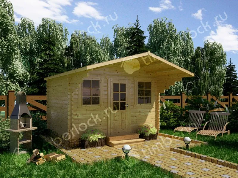 Садовый домик из минибруса С-383-1