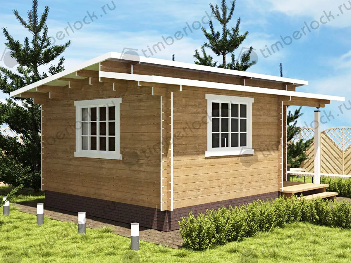 Садовый домик из минибруса С-554