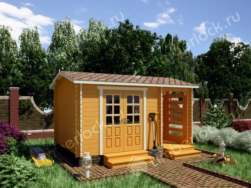 Хозблок для дачи Х-453-1