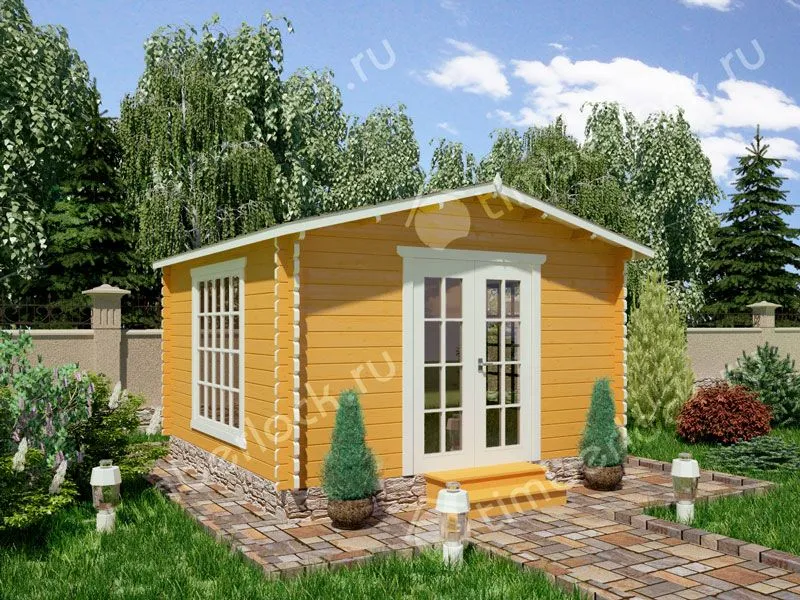 Беседка закрытая 4х4 (Б-44-4)