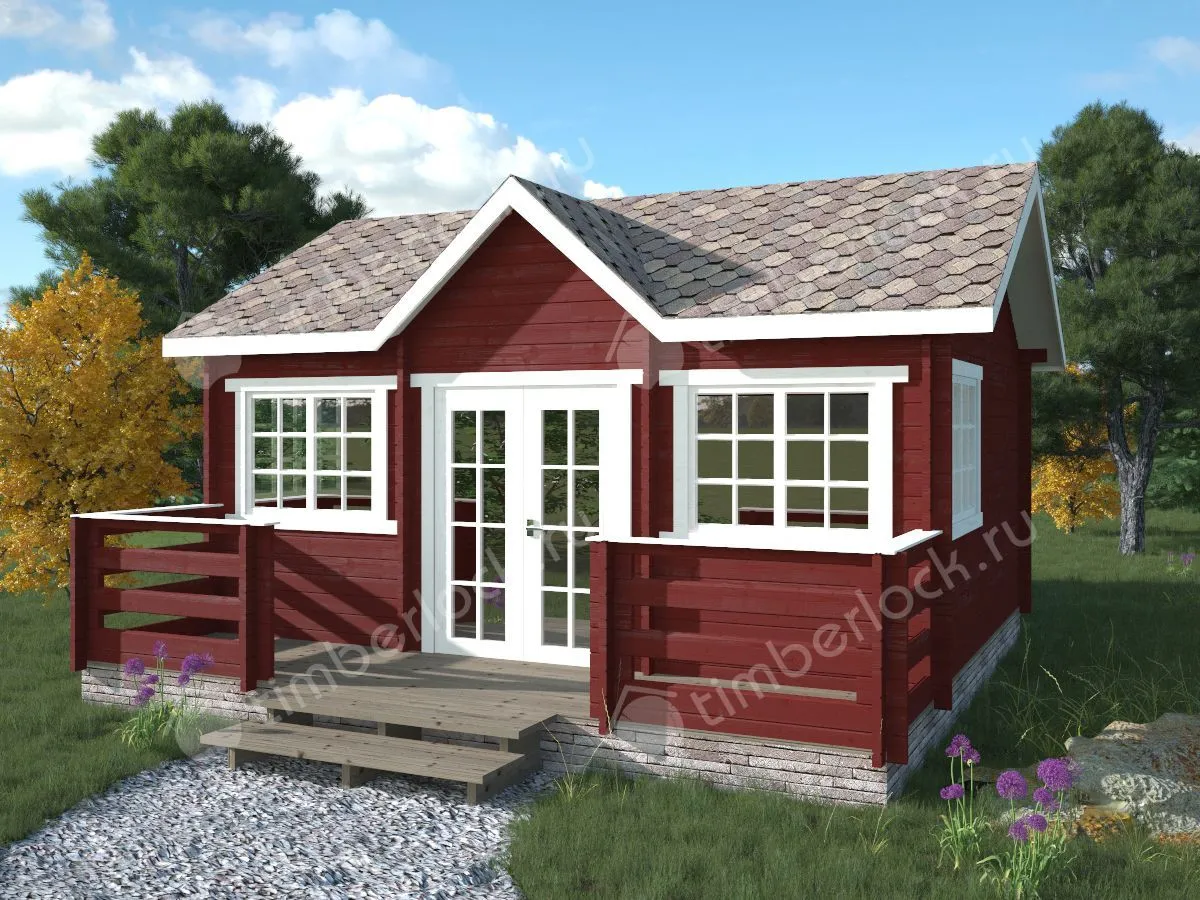 Закрытая беседка Б-565