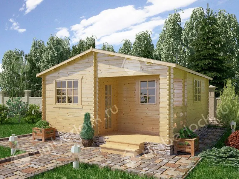 Летний домик для дачи Д-5454-1