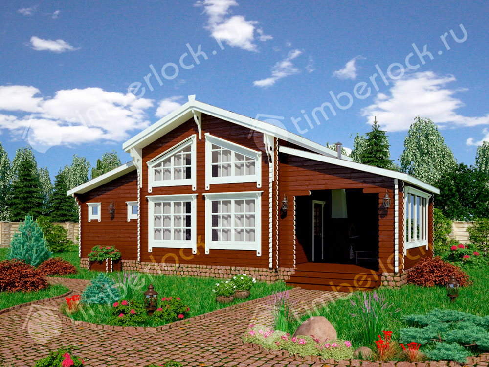 Проект дома шале Ш-611