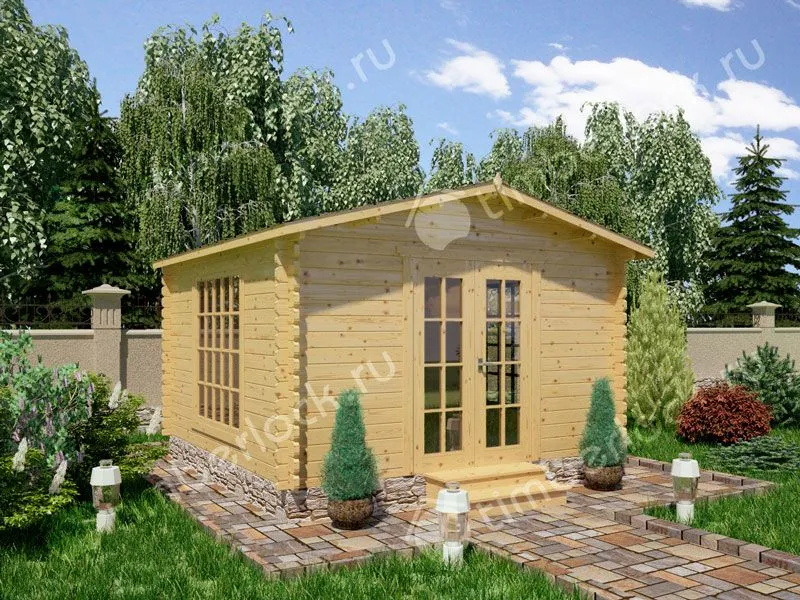 Беседка закрытая 4х4 (Б-44-4)