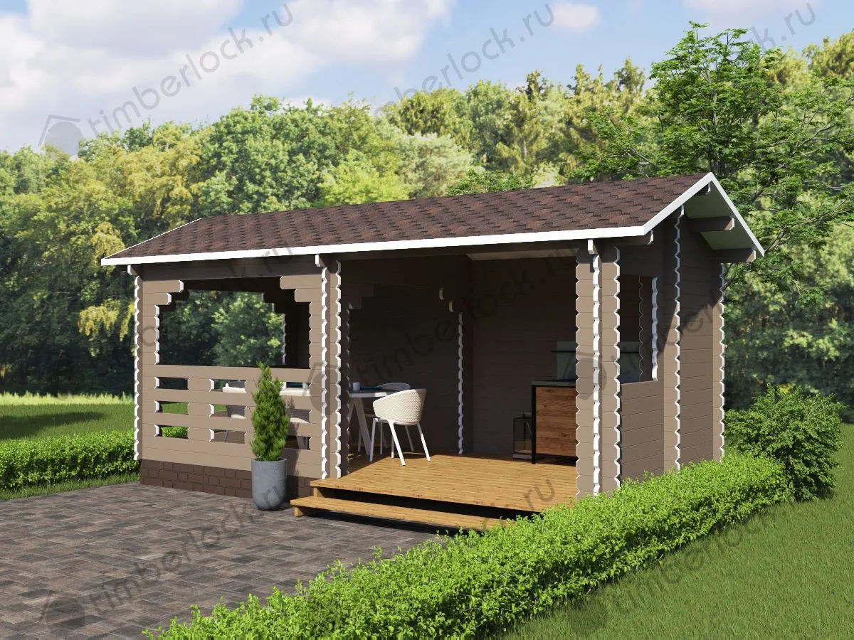 Беседка открытая  Б-36