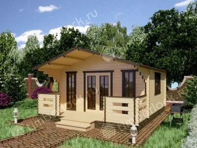 Летний дачный домик Д-545-2