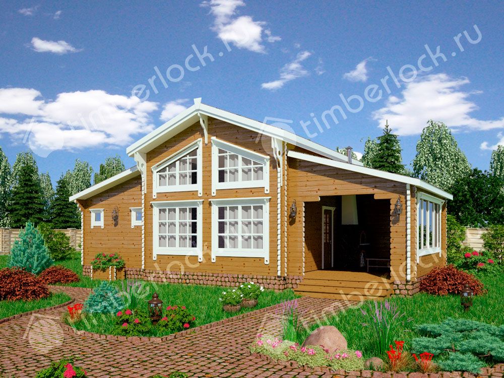 Проект дома шале Ш-611