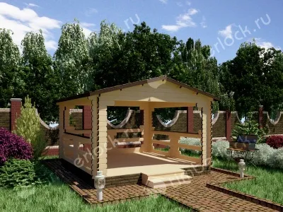 Открытая беседка Б-44-1