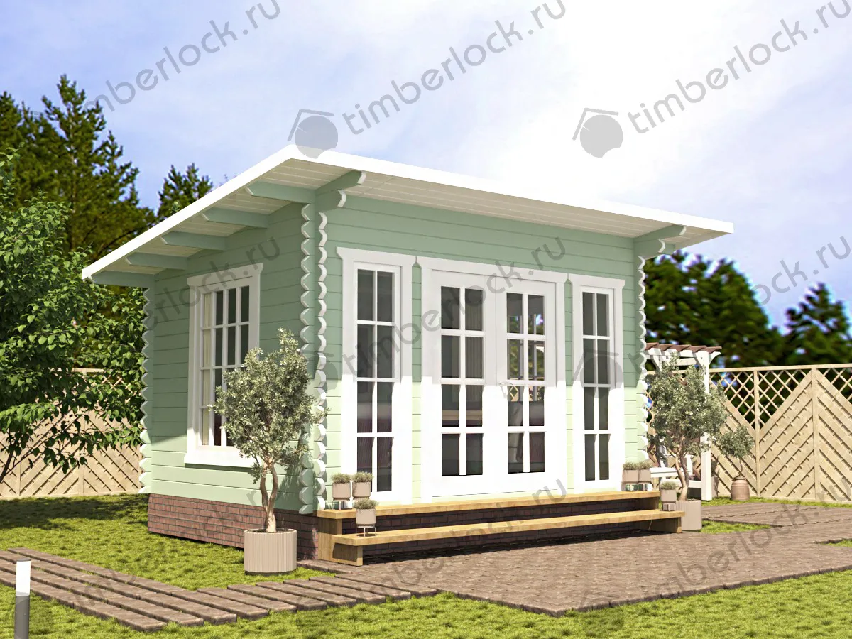 Беседка закрытая 3х4 Б-34