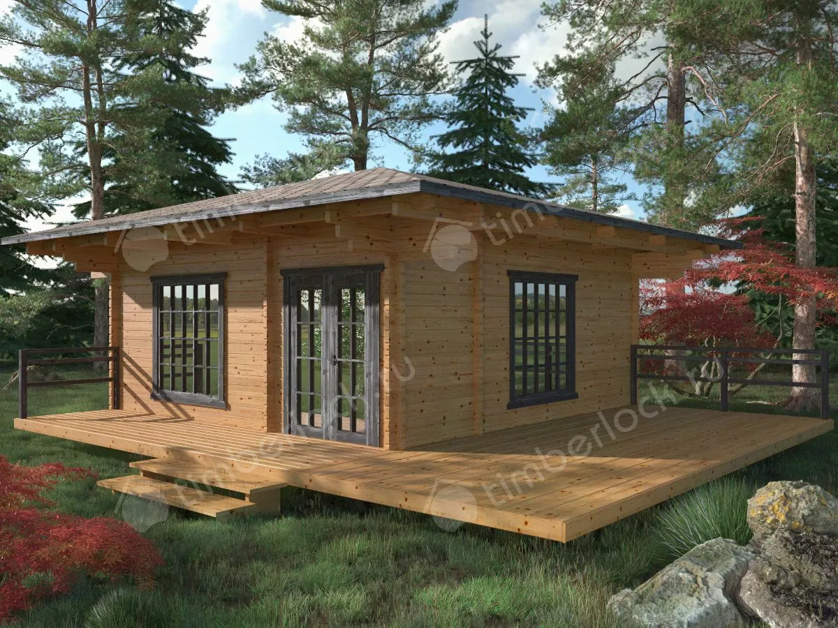 Беседка закрытая Б-66ЯП (японский стиль)