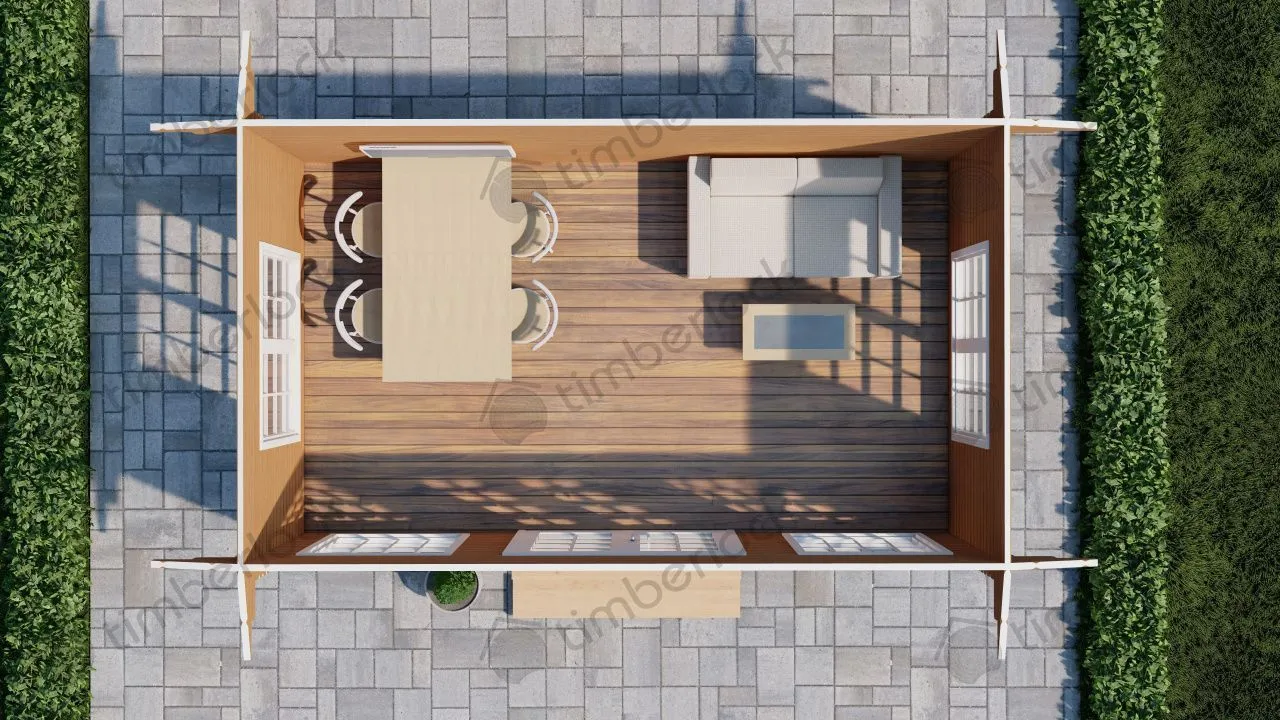 Беседка 4-скатная Б-35-4