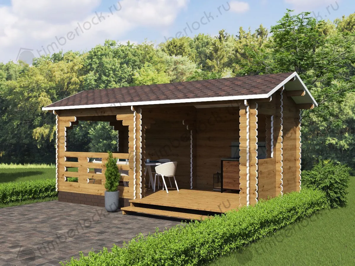 Беседка открытая  Б-36