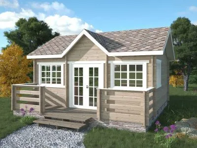 Закрытая беседка Б-565