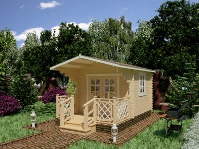 Садовый домик из минибруса С-33-4
