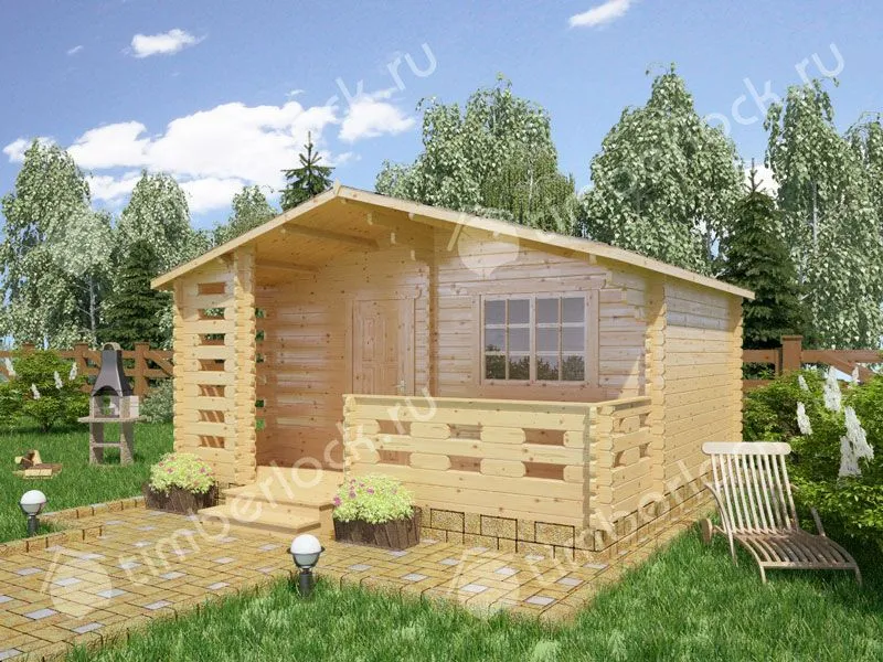 Небольшой дачный домик Д-535-2