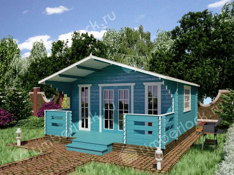 Летний дачный домик Д-545-2