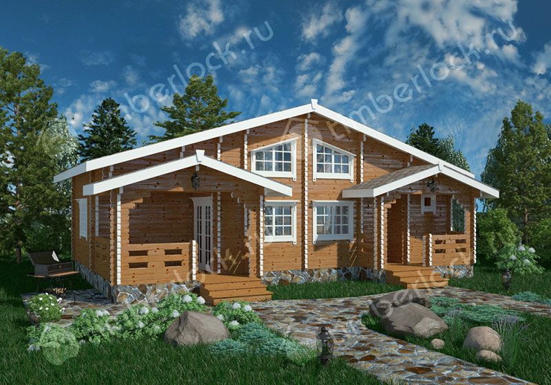 Проект дома шале Ш-711