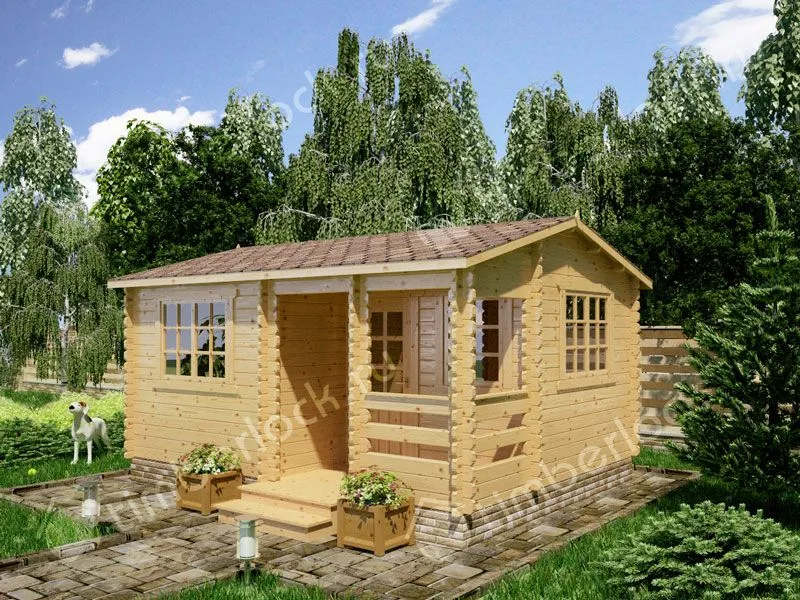 Маленький дачный домик Д-54
