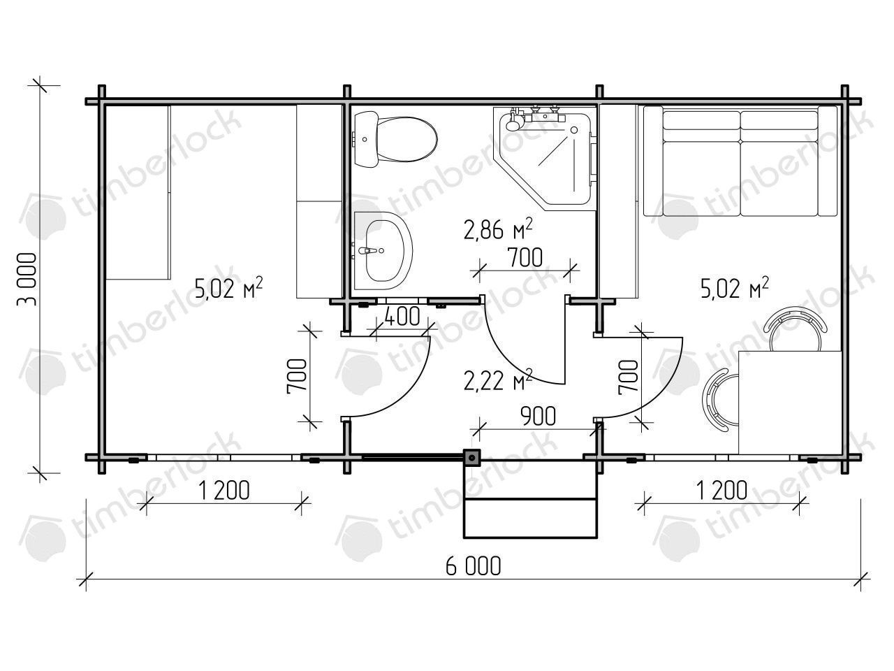 Хозблок Х-63