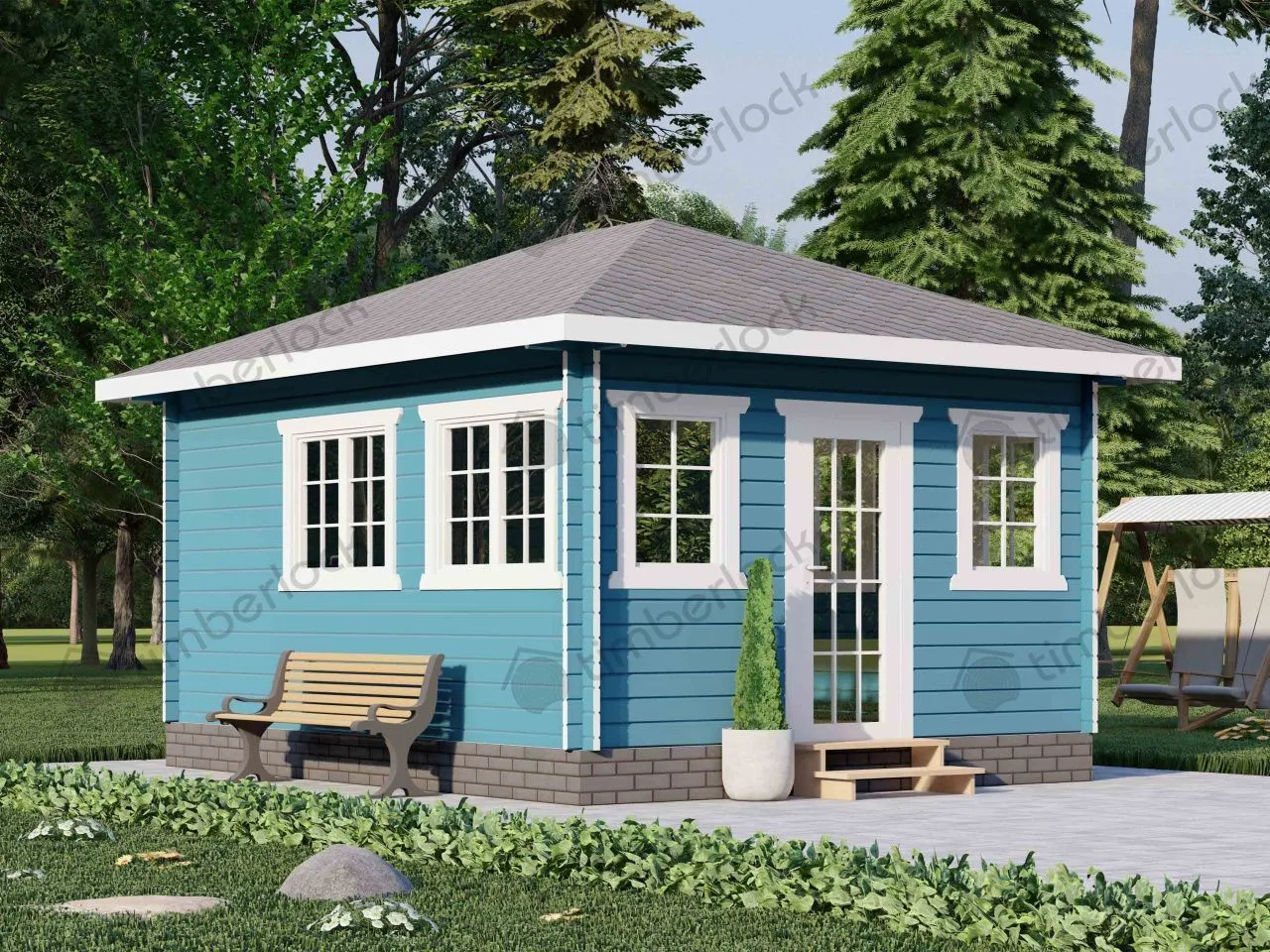 Беседка закрытая Б-45